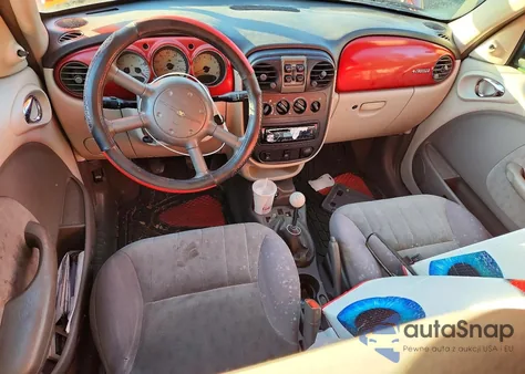 2002 Chrysler Pt Cruiser Classic from USA, damaged, VIN 3C4FY48BX2T267037